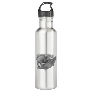 Botella De Agua Nutria linda