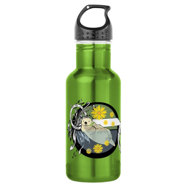 Botella De Agua nutria marina (Anverso)