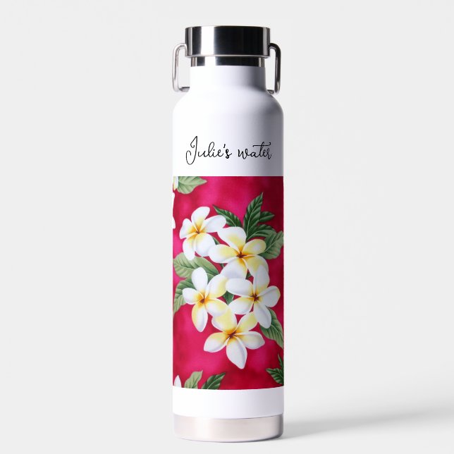 Botella de agua o café aislada personalizada (Delantero)
