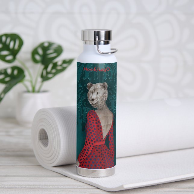 Botella De Agua objet_19_une femme_2 (Yoga)