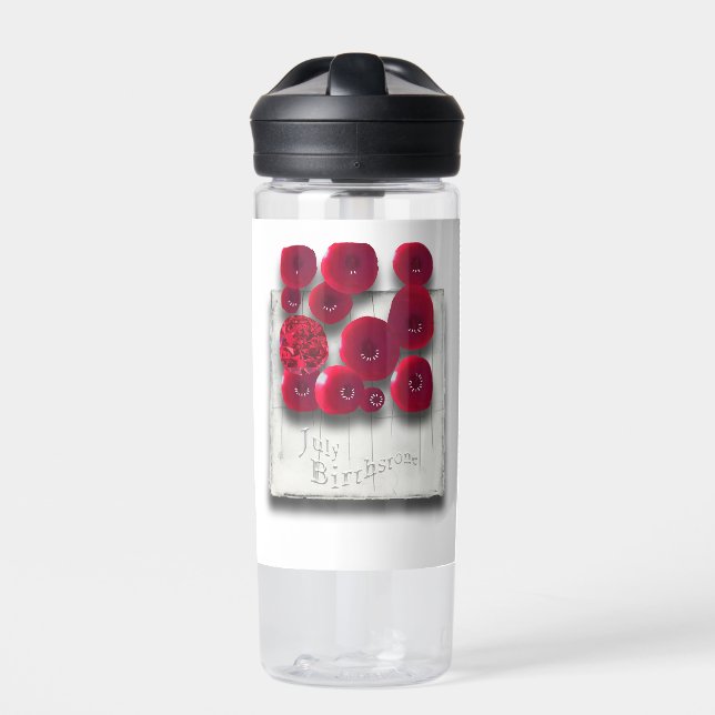 Botella De Agua objet_4_vary en ruby (Delante)