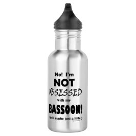 Botella De Agua Obssed Bassoon