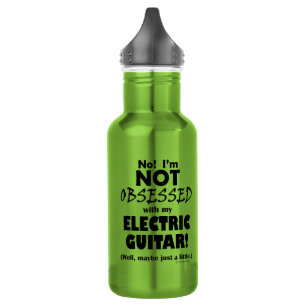 Botella De Agua Obssed Electric Guitar