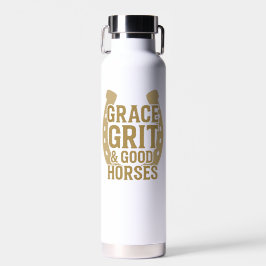 Botella de agua occidental Grace, Grit & Good Hors