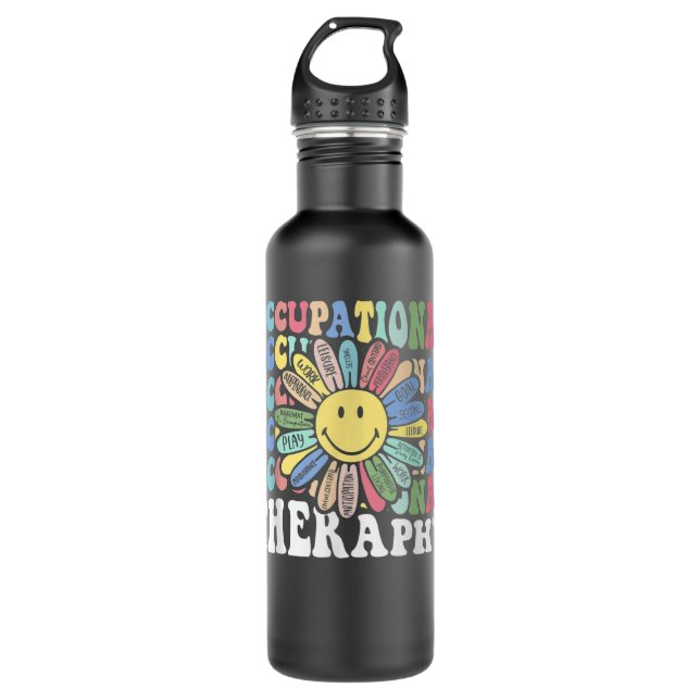 Botella De Agua Occupational Therapy OT Therapist, Inspire OT Mont (Anverso)