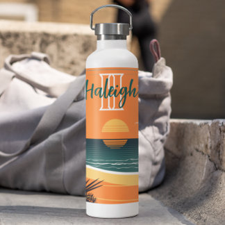 Botella De Agua Ocean Sunset Travel