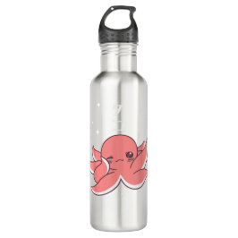 Botella De Agua Octopus Dabbing japonés Kawaii Cute gracioso