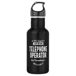 Botella De Agua Oferta de títulos de trabajo de operador de teléfo