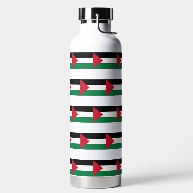 Botella De Agua oficialmente bandera del Estado de Palestina (Izquierda)