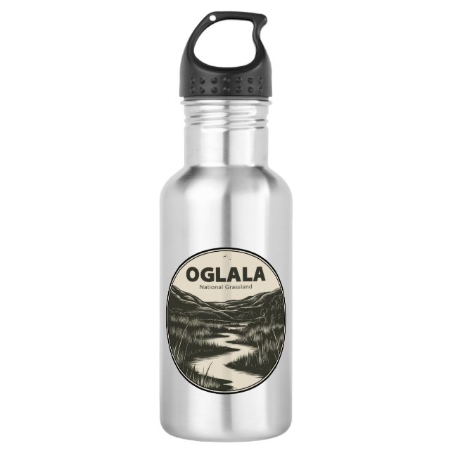 Botella De Agua Oglala Nebraska Stream (Anverso)