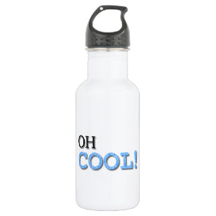 Botella De Agua Oh Texto de Guay