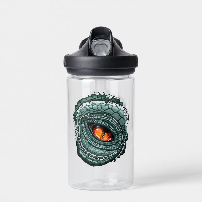 Botella De Agua Ojo de depredador reptil primitivo (Delante)