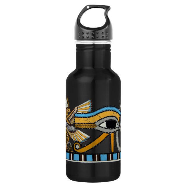 Botella De Agua Ojo de Horus (Anverso)