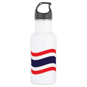 Botella De Agua Ola de bandera tailandesa