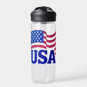 Botella De Agua Ola de Unidad de Estados Unidos