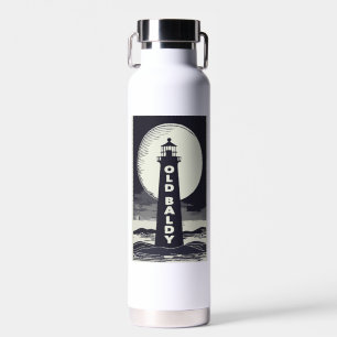Botella De Agua Old Baldy Lighthouse North Carolina Moon