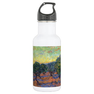 Botella De Agua Olivar de Vincent Van Gogh Impresionismo Arte
