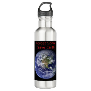 Botella De Agua Olvidar el espacio ultraterrestre y salvar la Tier