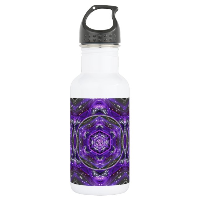 Botella De Agua OM Purple Mandala (Anverso)