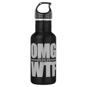 Botella De Agua OMG alias WTF