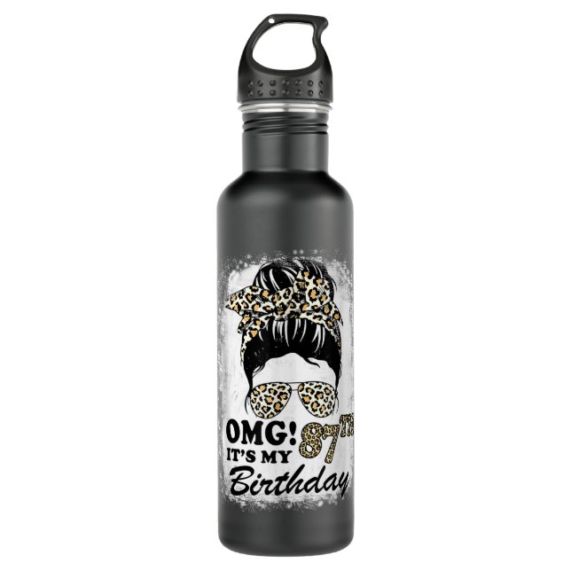 Botella De Agua OMG es mi 87° Bi (Anverso)