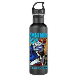 Botella De Agua Omnimon = Digimon = Diseño de Anime Otaku