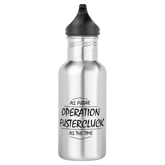 Botella De Agua Operación Fustercluck (Derecha)