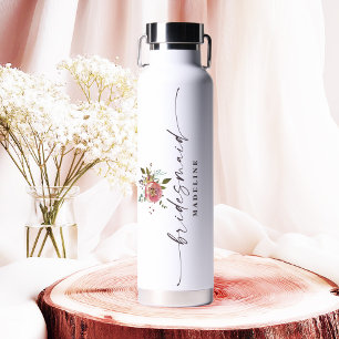Botella De Agua Ophelia Cottagecore Dusty Camisa de Briesía Floral