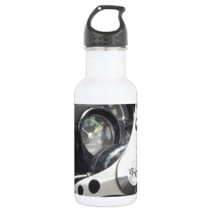 Botella De Agua Opinión del tablero de instrumentos de una