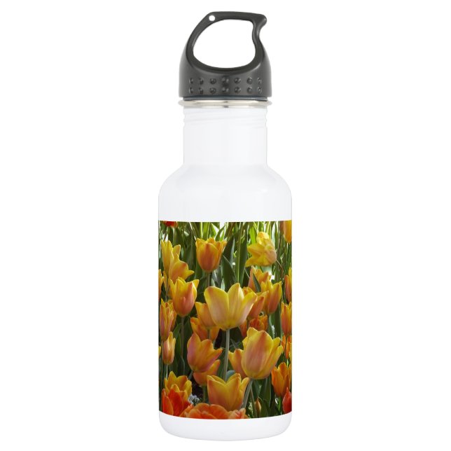 Botella De Agua Orange-&-Yelow-Tulips.jpg (Anverso)