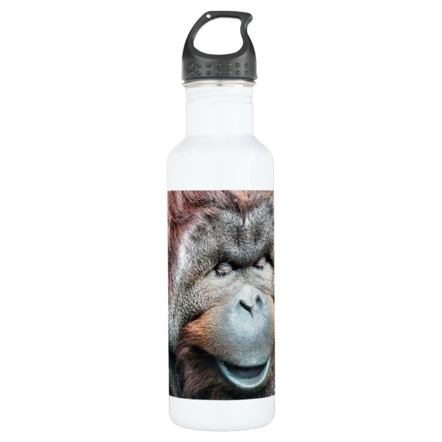 BOTELLA DE AGUA ORANGUTANOS (Anverso)