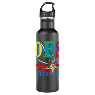 Botella De Agua Orden de collar de estrellas de OES de la madre es