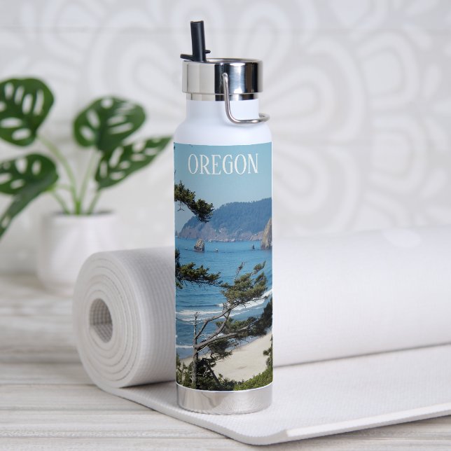 Botella De Agua Oregon Coast Scenic Seascape (Yoga)