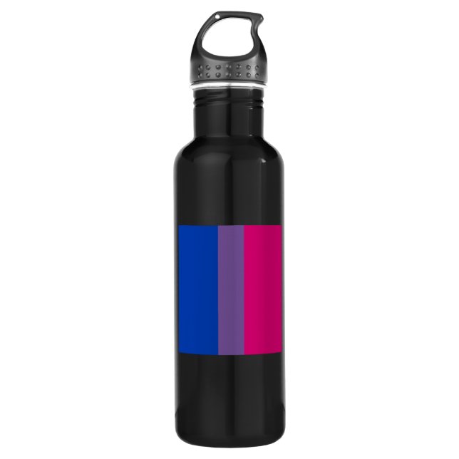 Botella De Agua Orgullo bisexual (Anverso)