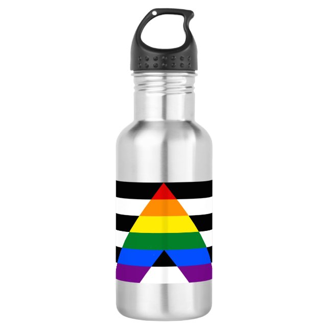 Botella De Agua Orgullo de Aliado Recto (Anverso)