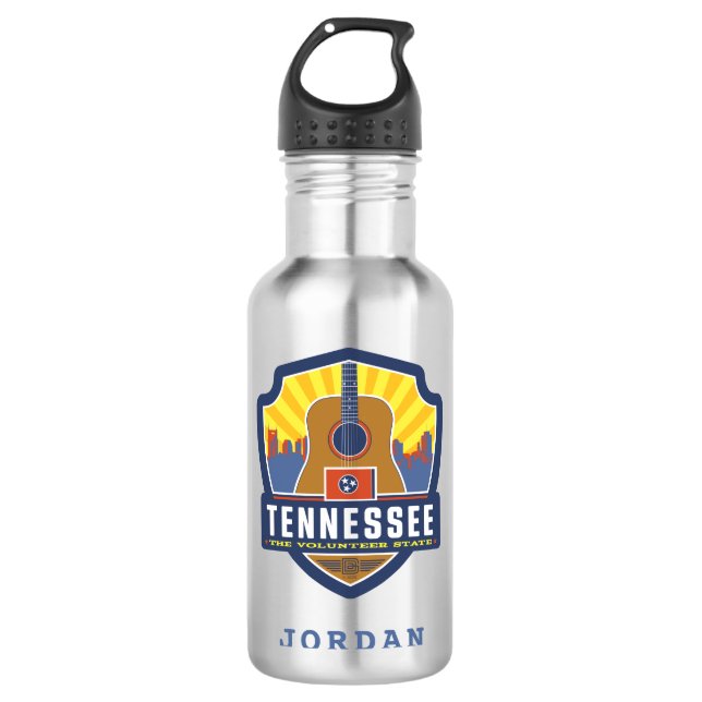 Botella De Agua Orgullo del Estado | Tennessee (Anverso)