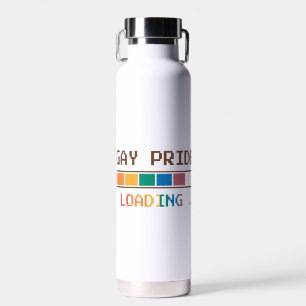 Botella De Agua Orgullo Gay - Cargando Progreso Bar LGBTQ