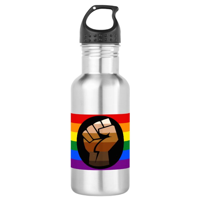 Botella De Agua Orgullo QPOC (Anverso)