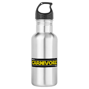 Botella De Agua Orgulloso Carnivore. Trato.