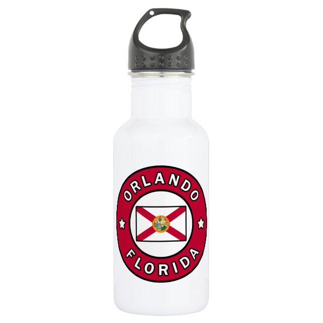 Botella De Agua Orlando Florida (Anverso)