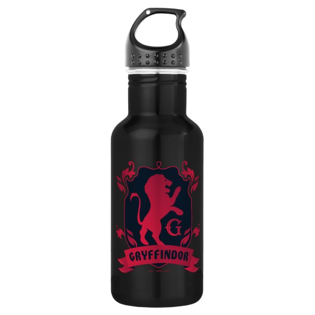 Botella De Agua Ornate GRYFFINDOR™ House Escudo (Anverso)