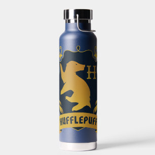 Botella De Agua Ornate HUFFLEPUFF™ House Escudo