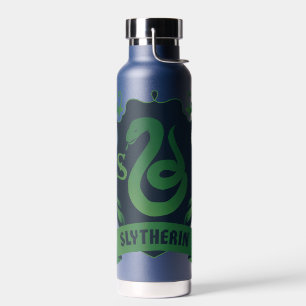Botella De Agua Ornate SLYTHERIN™ House Escudo