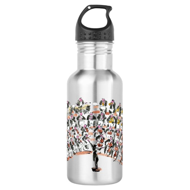 Botella De Agua Orquesta (Anverso)