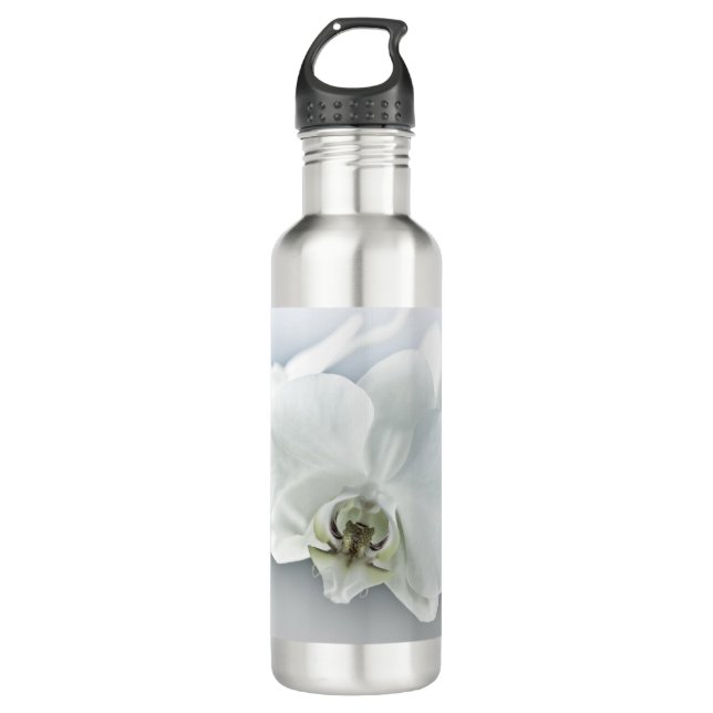 Botella De Agua Orquídea de faleonopsis blanca (Anverso)