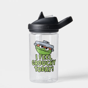 Botella De Agua Oscar el Grouch Hoy Me Siento Grouchy.