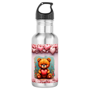Botella De Agua Oso de dibujos animados lindo