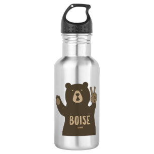 Botella De Agua Oso de la Paz de Boise Idaho