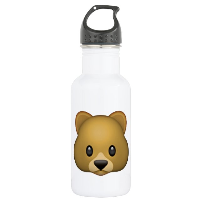 Botella De Agua Oso - Emoji (Anverso)