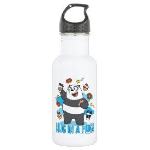 Botella De Agua Oso Panda - ¡Abrazo en una taza!